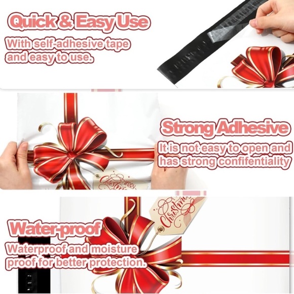 20 10x13 Poly Mailers & 500 Stickers - Picture 8 of 12